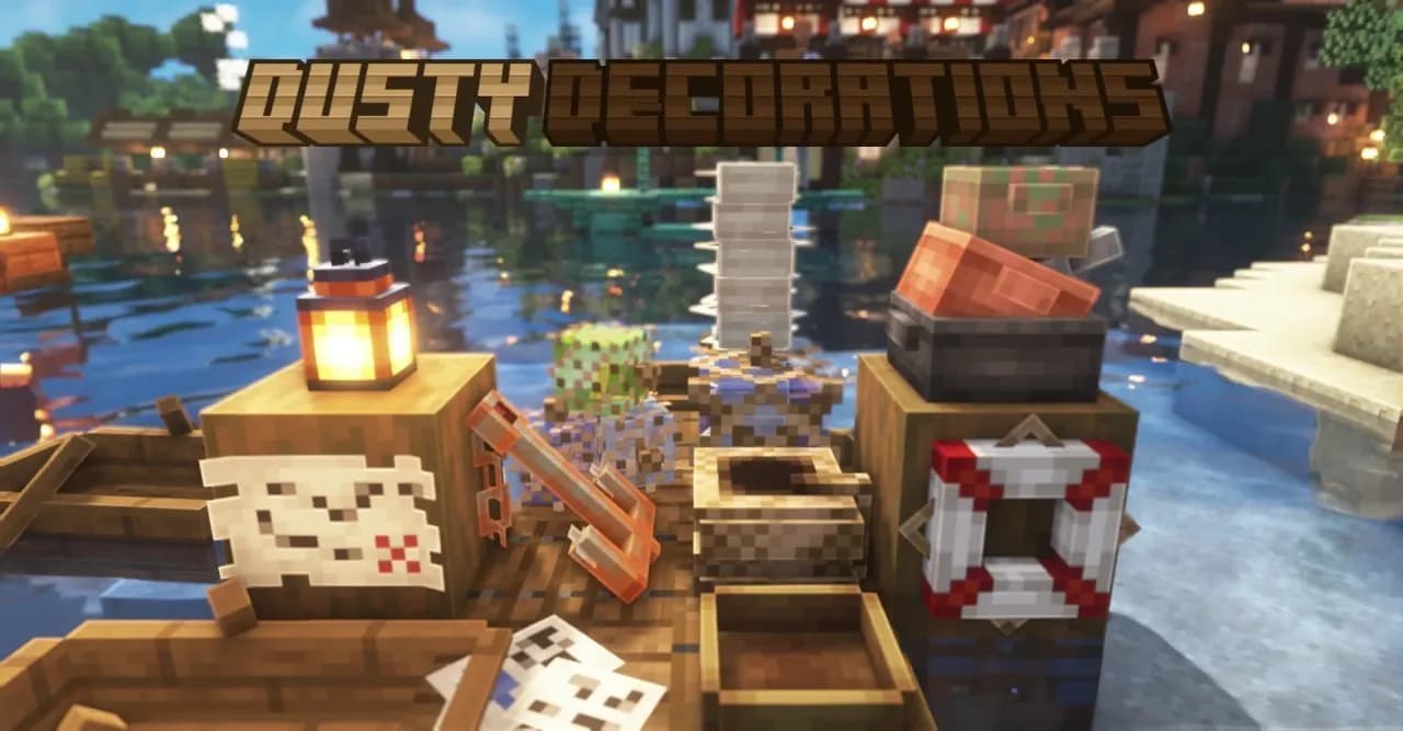 Dusty Decorations Mod | New Rustic Decorative Blocks