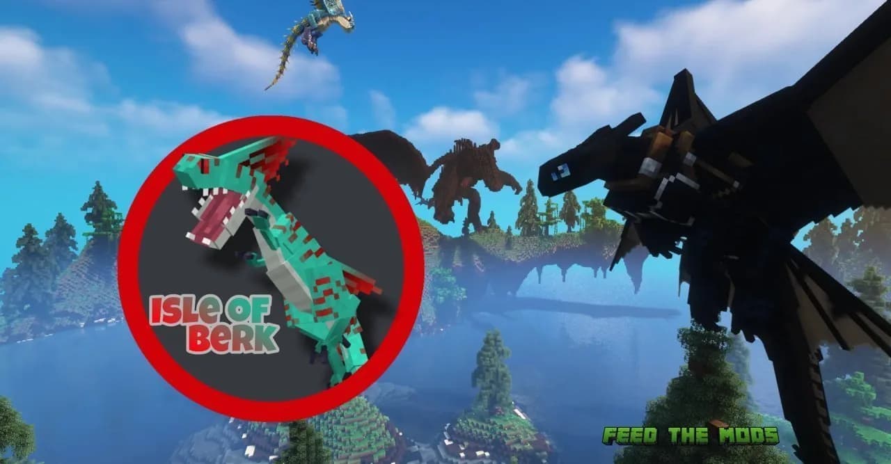 Isle of Berk | How To Train Your Dragon in Minecraft