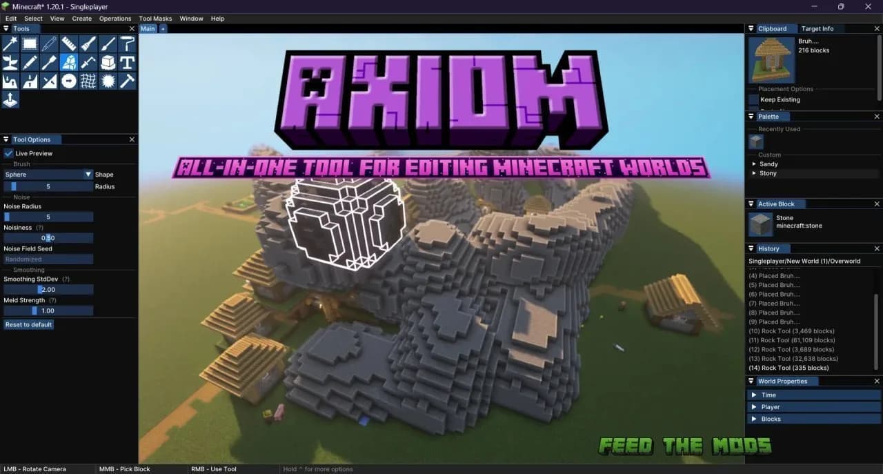 Axiom Mod | The New WorldEdit?