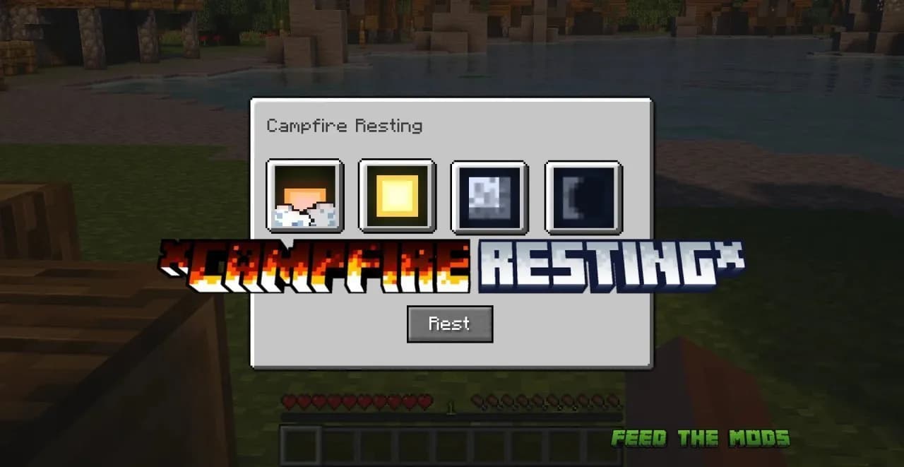 Campfire Resting Mod | A New Way To Change the Time