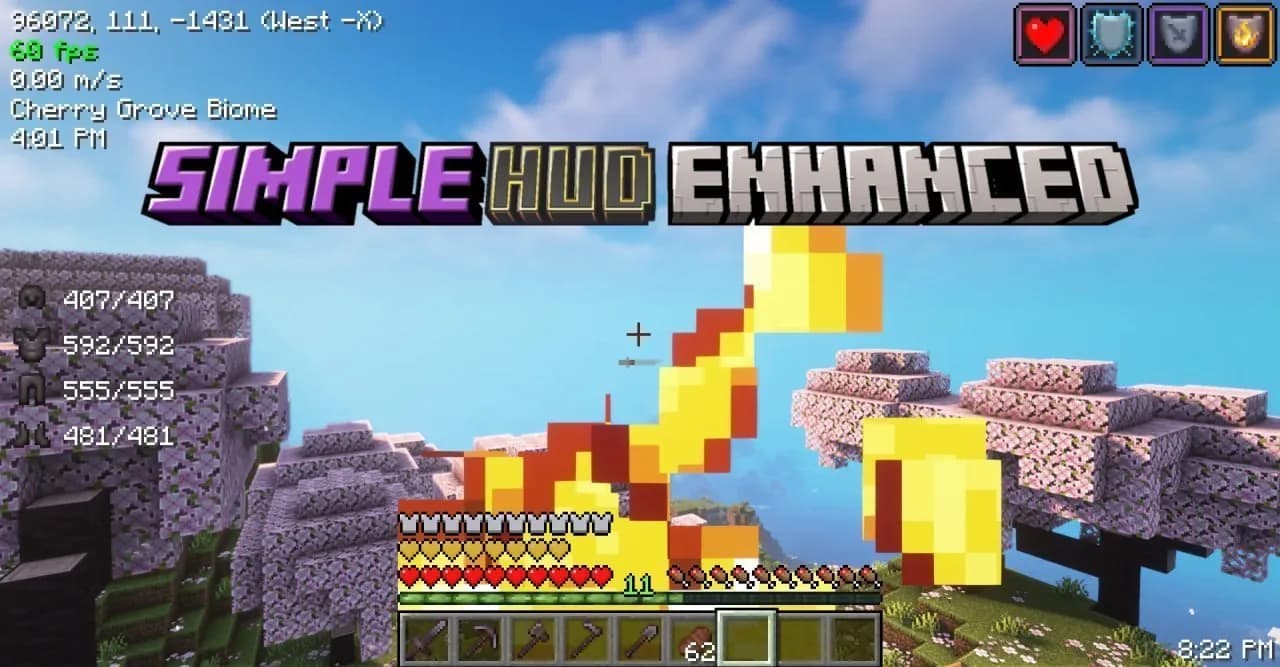 Auto HUD Mod | Dynamically Hides Parts of the HUD